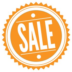 sale, stickers on sale