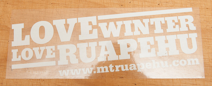 bumper stickers, clear stickers, screen printed stickers, auckland stickers