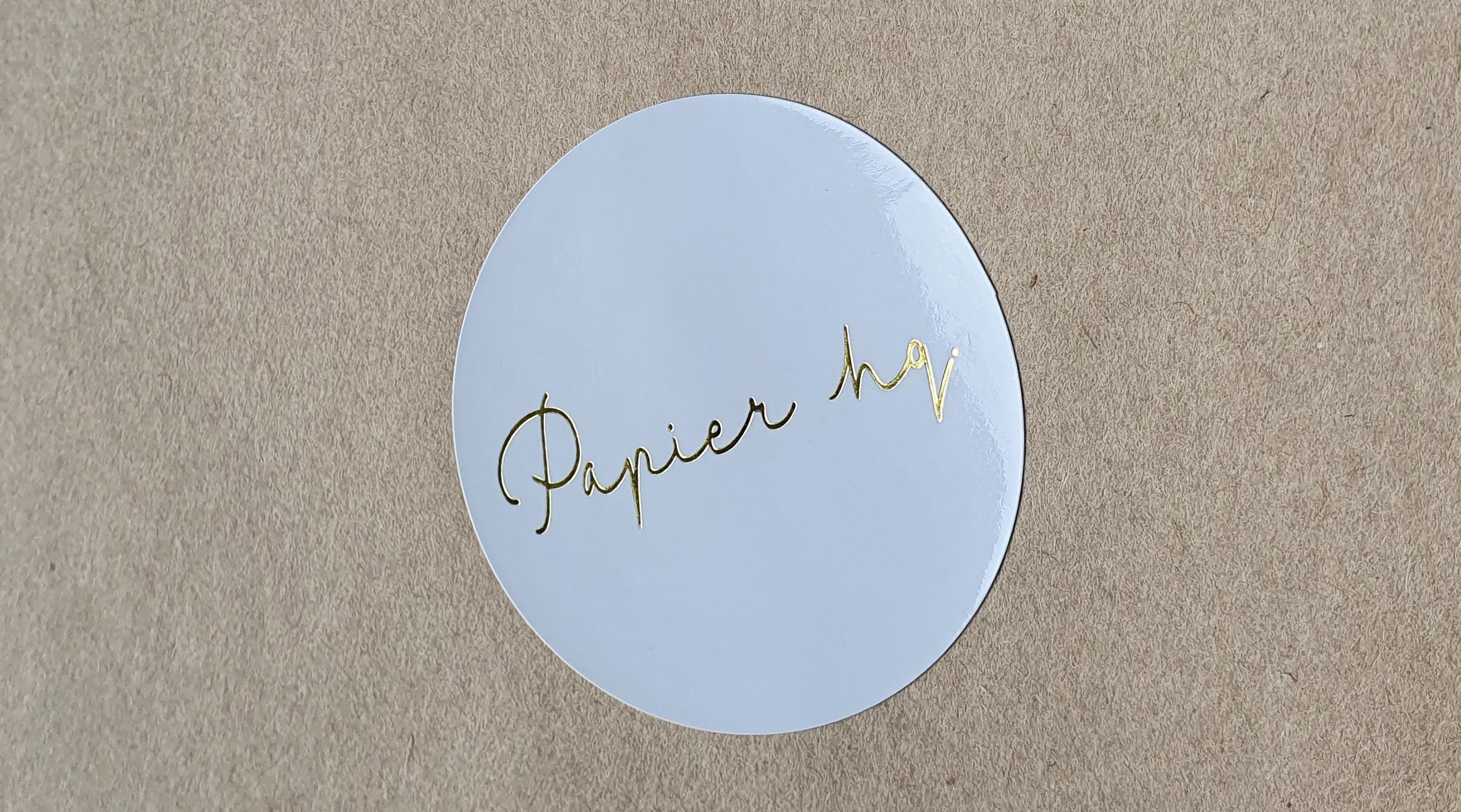 Metallic foil stickers Custom Sticker Printers Auckland New Zealand