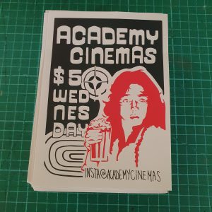 academy cinemas presized sticker labels