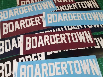 boardertown bumper stickers